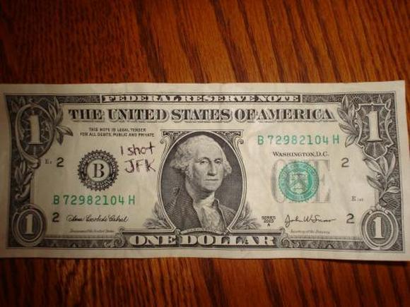 Playing With Money: Defacing Presidents and Funny Modifications